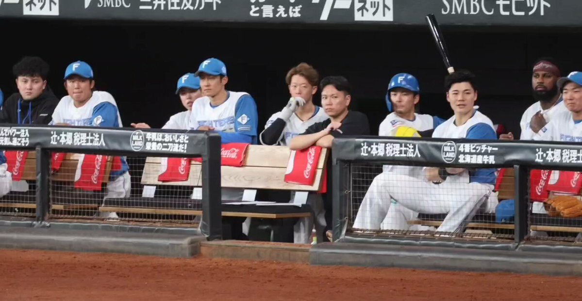 万波中正選手のタイムリーで試合は動く！