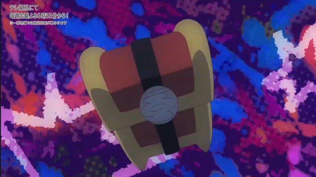 ドットのコレクレーがサーフゴーに進化！アニポケで話題沸騰