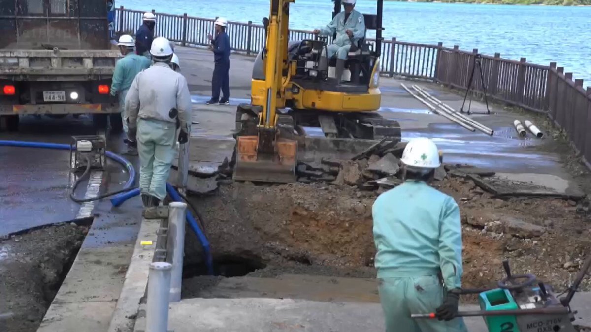 沖縄断水、県は25日午前中に送水再開の見通し