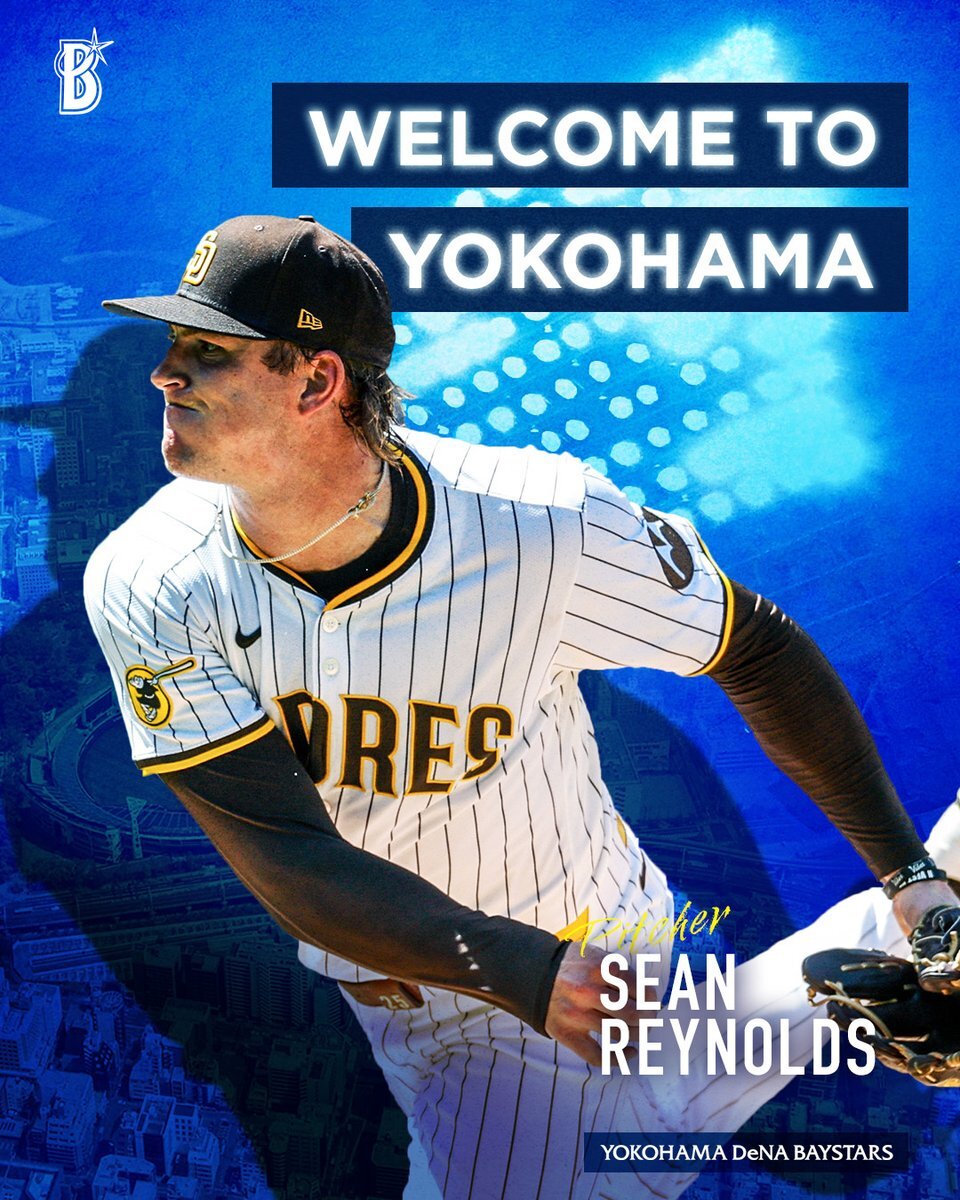 DeNA、大型右腕レイノルズ選手を獲得！2026年シーズンへ期待高まる