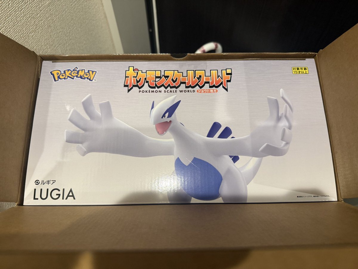 ホウオウ　ルギア　ワールドスケール 高さ約240ミリのビッグサイズで立体化！食玩フィギュア