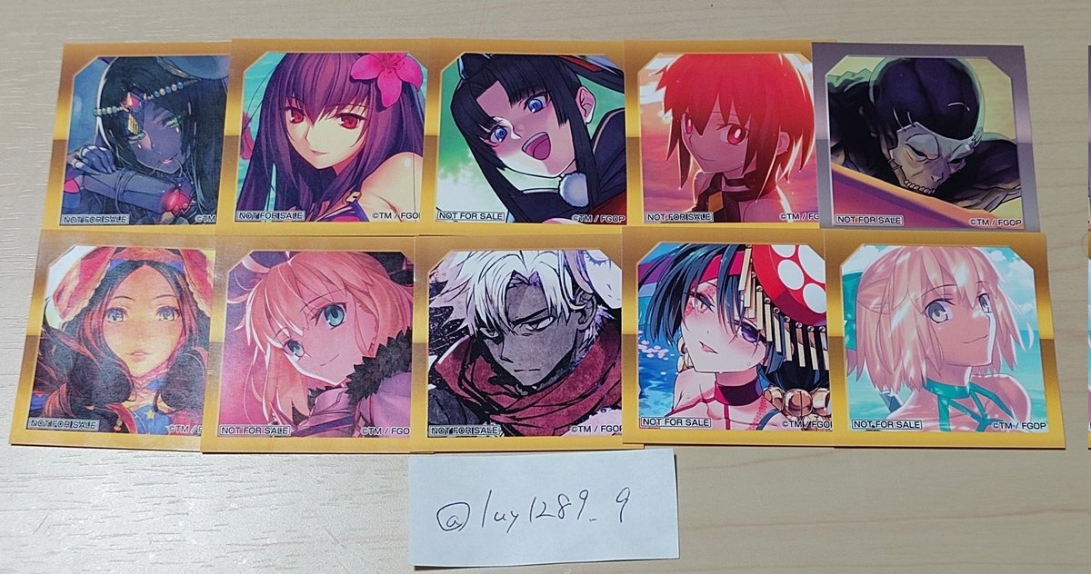 FGО 最終再臨展 入場特典 ステッカー 原田左之助 Fate/Grand Order