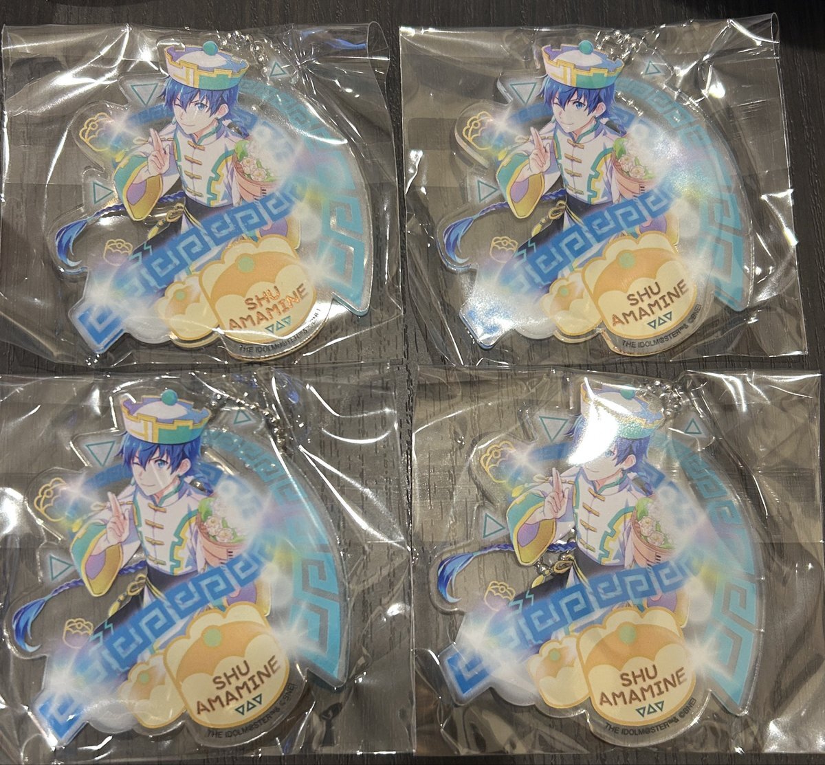 SideM 花園百々人 この世界の主人公 桃まんじゅう おまけ アクキー SideM 花園百々人 この世界の主人公 桃まんじゅう アクキー 巾着