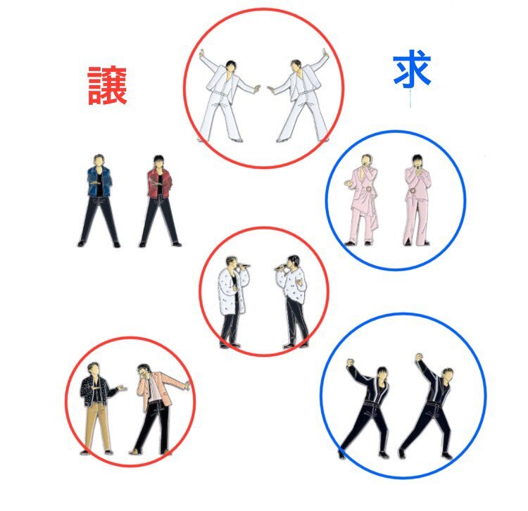 東方神起　ニコイチピンズ　6種 東方神起 オフィシャルウェブサイト