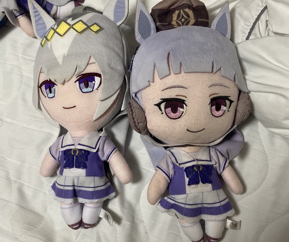 かんたんオグリ ぬいぐるみ 脱力してしまう可愛さ…「ウマ娘 シンデレラグレイ」おなじみ