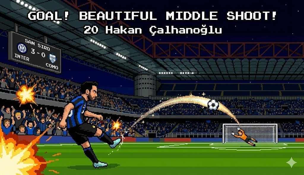 チャルハノール、圧巻のゴールで勝利に貢献！ファン興奮