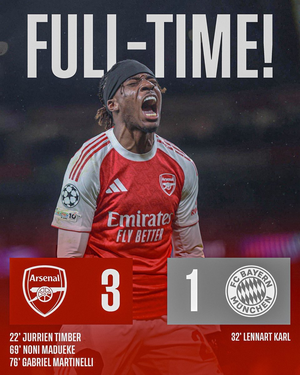 アーセナル、バイエルン撃破！セットプレー課題も浮き彫り