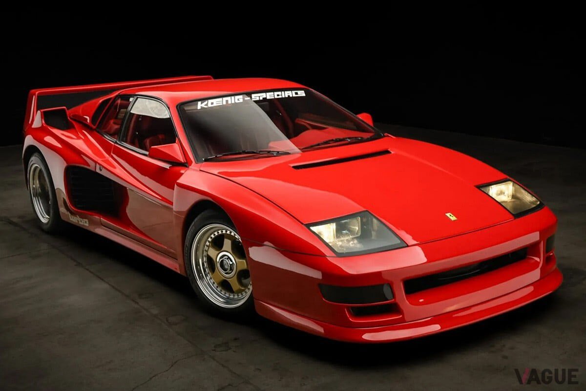 ケーニッヒ・テスタロッサ炎上