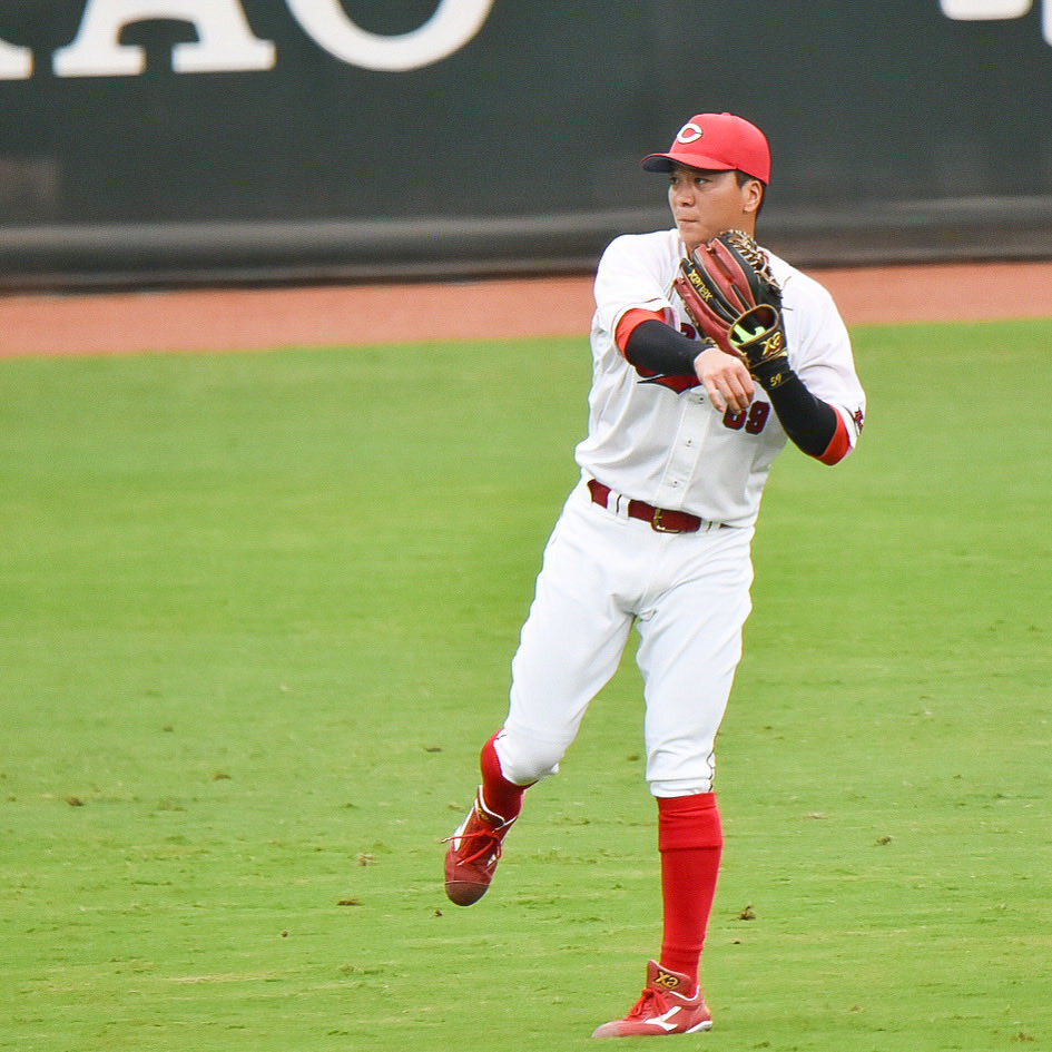 広島東洋カープ#59大盛穂選手本人のアンダーシャツ 広島東洋カープ#59大盛穂選手本人のアンダーシャツ 広島東洋