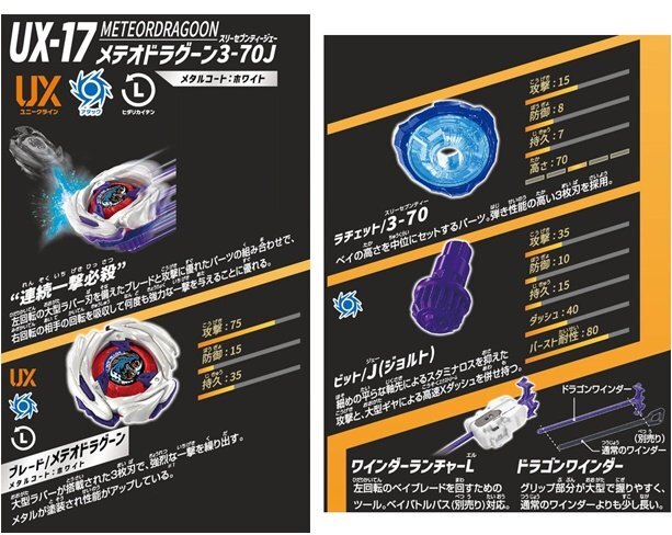 ベイブレードXの新製品「メテオドラグーン」は、過去のベイブレードを彷彿とさせるデザイン？