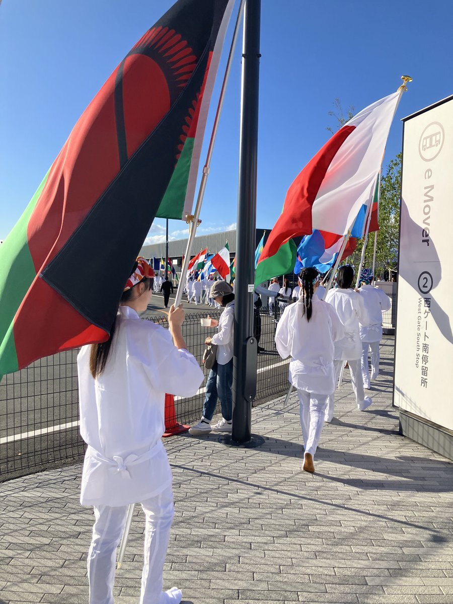 大阪関西万博 フラッグパレード 非売品 フラッグ 大阪・関西万博でフラッグパレード – OSAKA STYLE