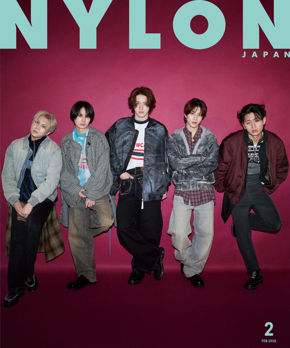 KEY TO LIT、NYLON JAPAN表紙でファッション誌デビュー！