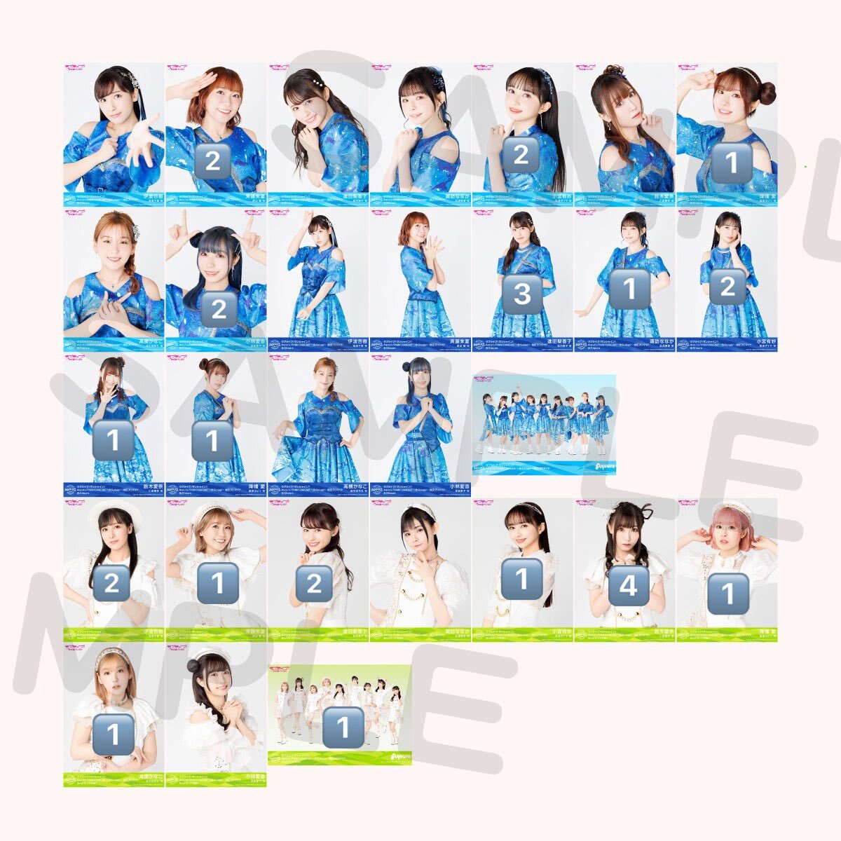Aqours finale フィナーレ クリアカード ホロ&箔サイン入り 6th aqours フィナーレ クリアカード」のYahoo!リアルタイム検索 - X