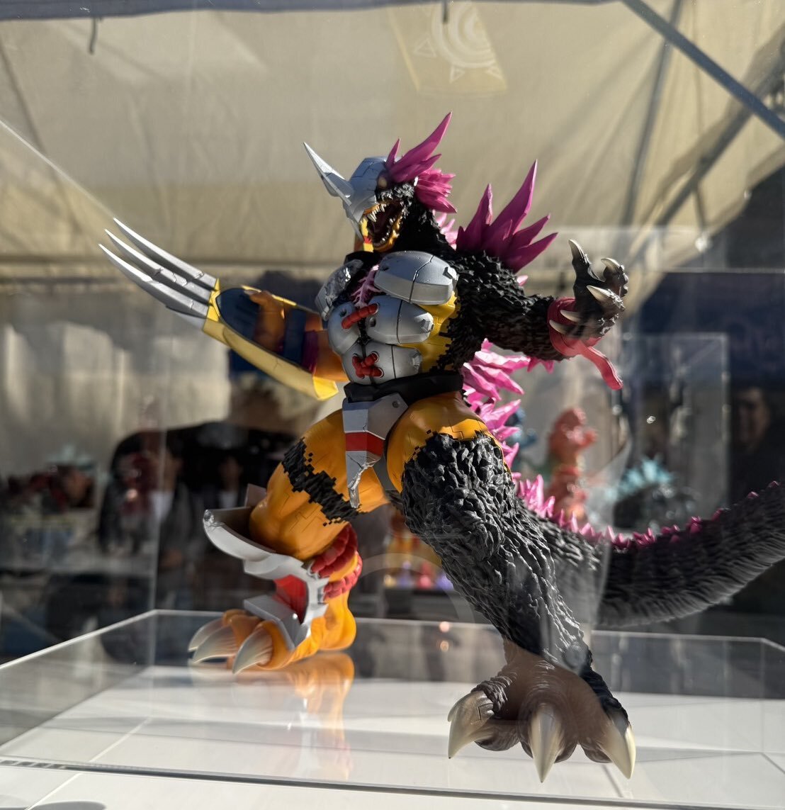 ゴジラとデジモンがコラボ？ウォーグレイモンの新デザイン