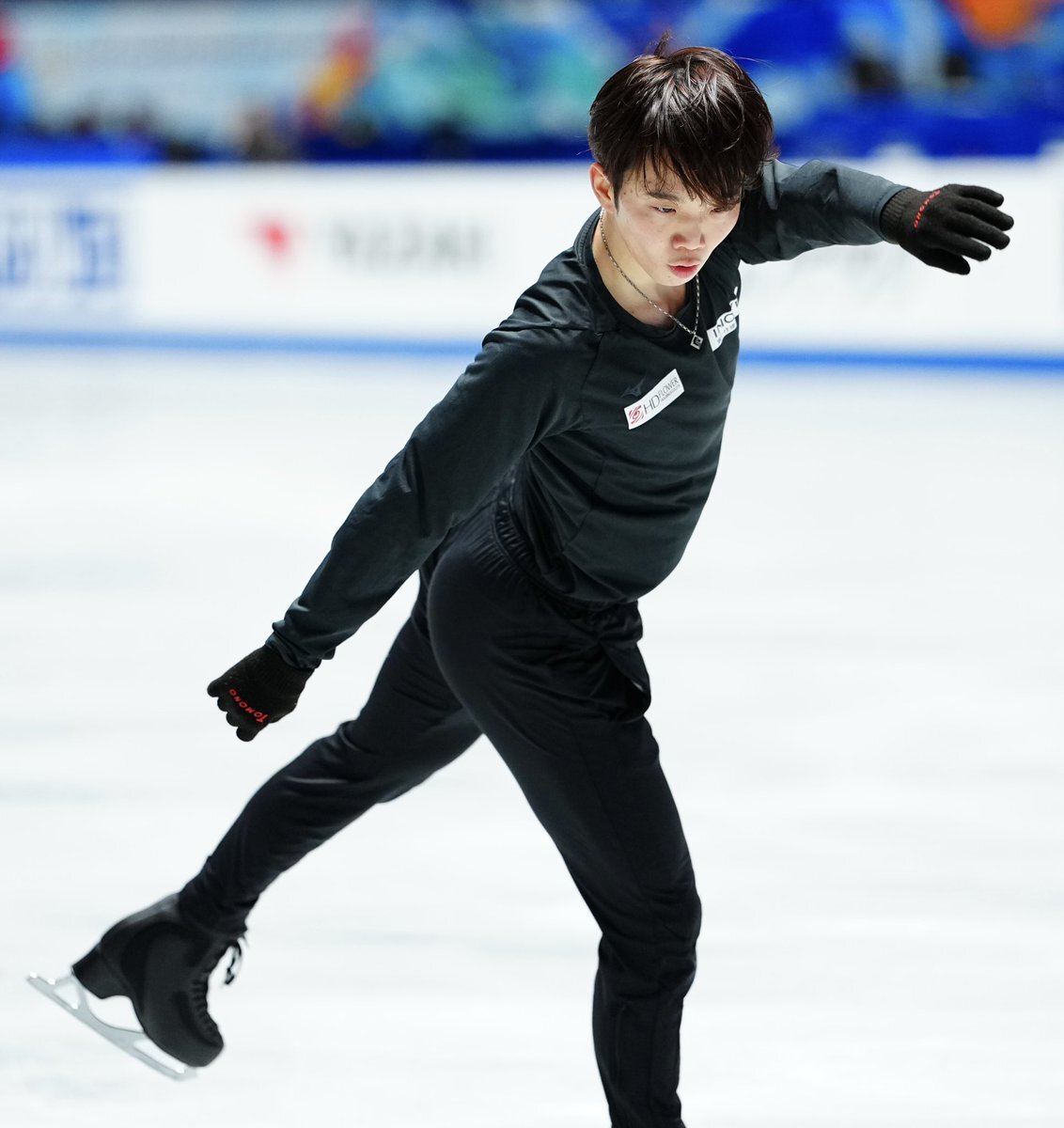 全日本フィギュア公式練習、友野一希選手ら調整に励む