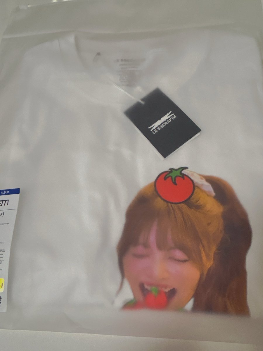 Le Sserafim spaghetti トマトTシャツ　ウンチェ　Tシャツ ウンチェ tシャツ」のYahoo!リアルタイム検索 - X（旧Twitter