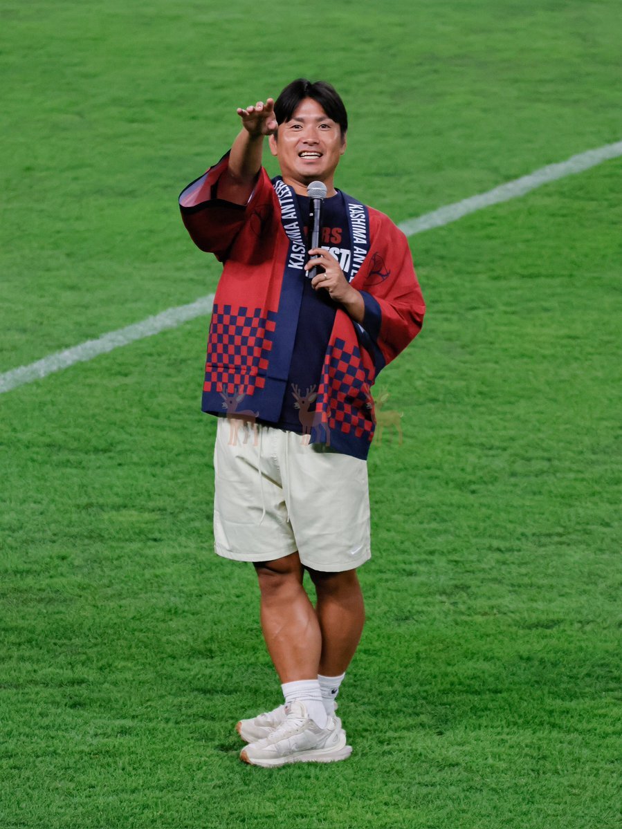 昔の鹿島アントラーズ　ユニフォーム　エネーレ　　長袖　名良橋晃さんサイン入り 昔の鹿島アントラーズ ユニフォーム エネーレ 長袖 名良橋晃さん