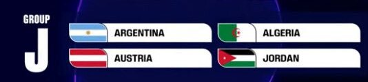 アルゼンチン、オーストリア、アルジェリア！グループJの注目ポイント