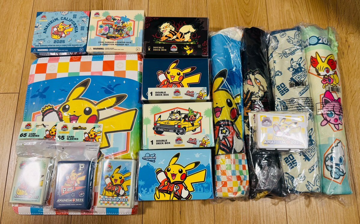 WCS 2025 ポケモン アナハイム グッズ　まとめ WCS 2025 ポケモン アナハイム グッズ まとめ - メルカリ