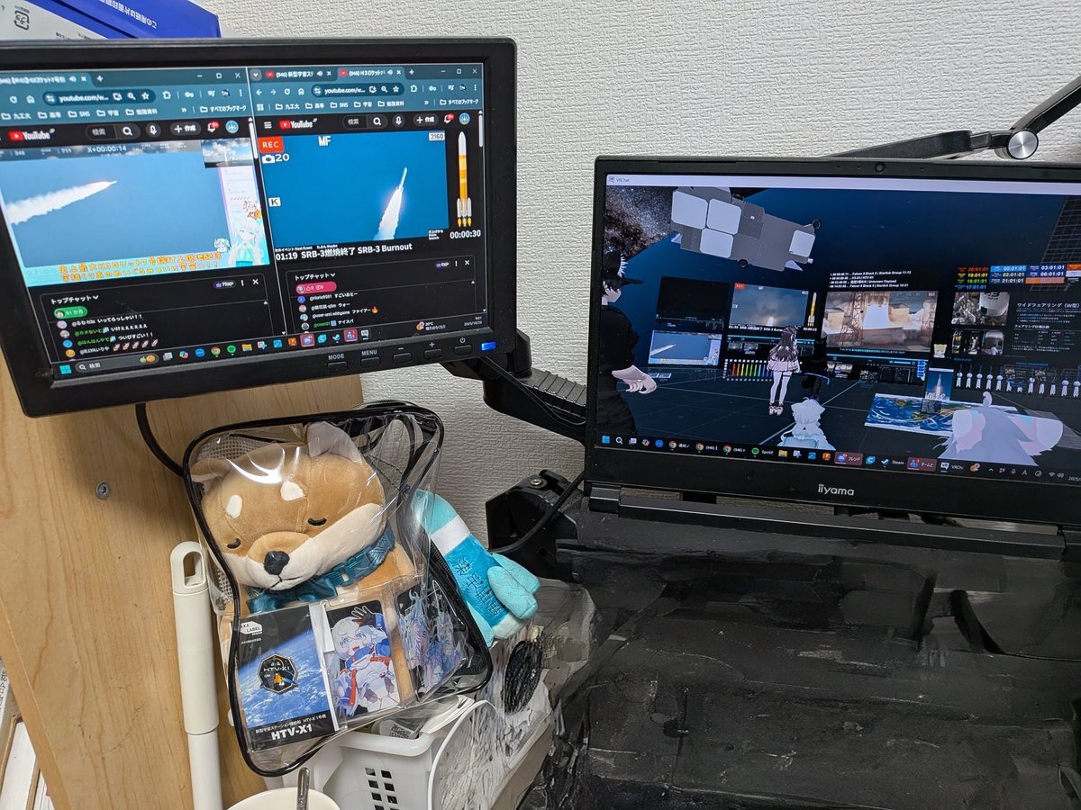 宇推くりあのぬいぐるみが宇宙へ！