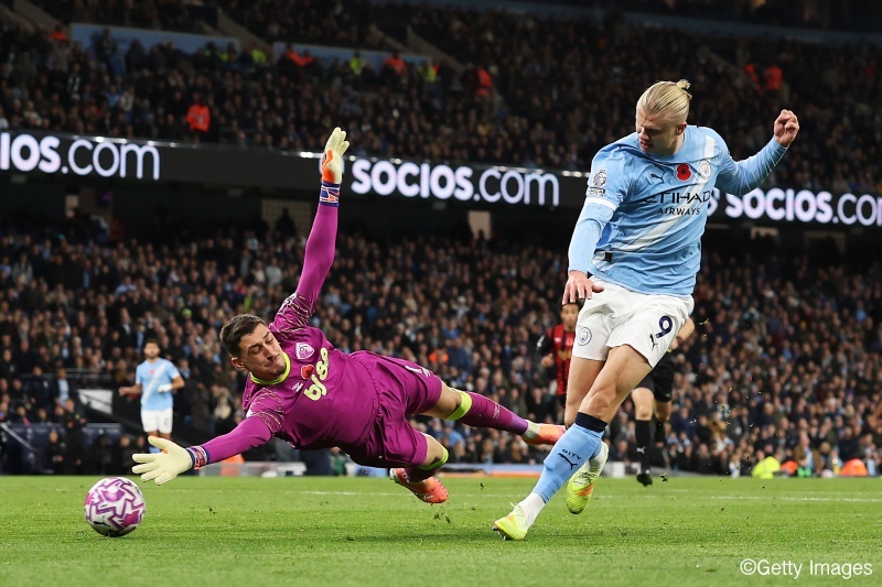 マンチェスター・シティ、ハーランドとシェルキの活躍で2位浮上！