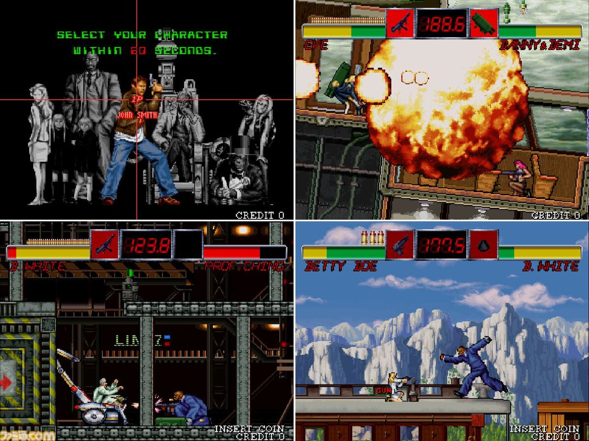 懐かしの殺し屋バトル！アウトフォクシーズがアーケードアーカイブスに登場！ 