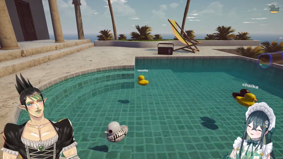 チャイカデラックス＆ののはいしん、アヒル雑談配信が話題に！