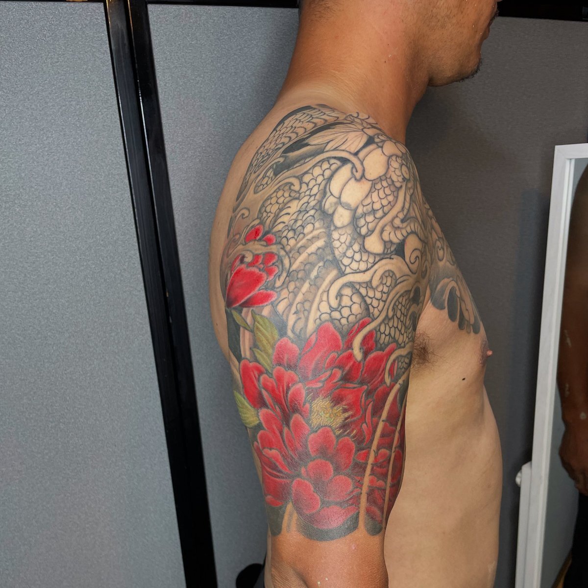 ⭐匿名配送⭐刺青 参考本 TATTOO 驚眩刺青 タトゥー 298 侘び | 鳥 隼 ～24*10cm All can color or black&gray New flash