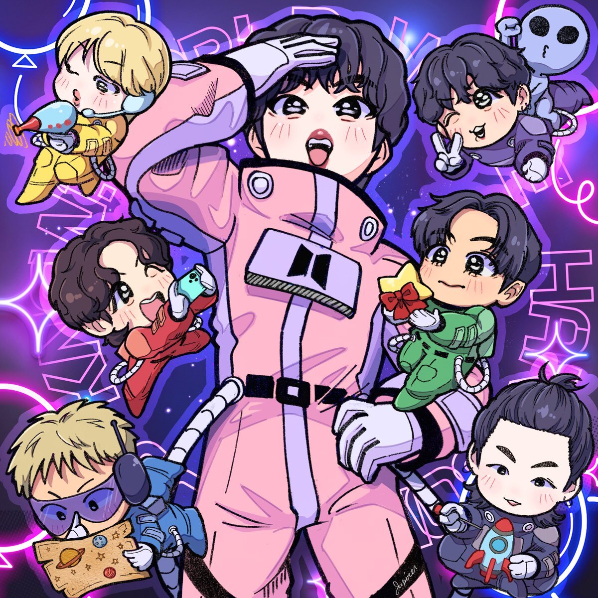 BTS ジンさん、誕生日祝福の嵐！ファンは「幸せ」「大好き」の声