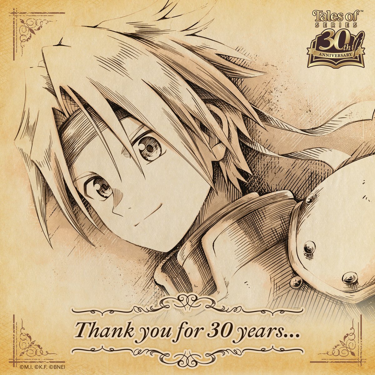 テイルズ オブ シリーズ30周年！ファンから祝福の声