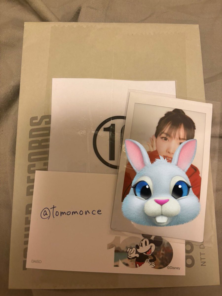 TWICE モモ チェキ Fanfare ペイント