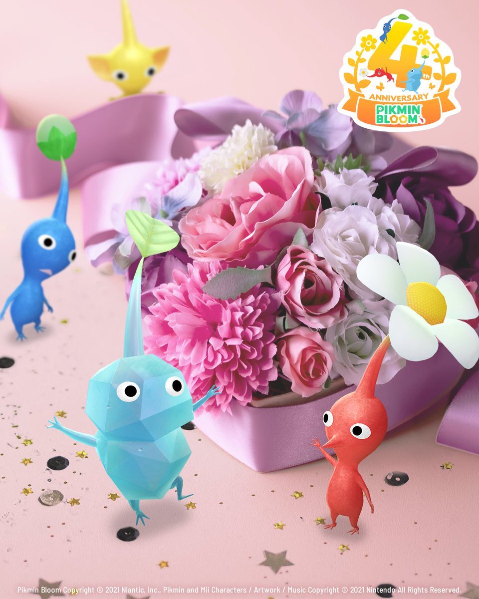 ピクミンブルーム4周年！氷ピクミン実装で盛り上がり