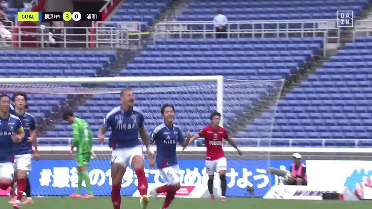 クルークス選手の初ゴールで横浜FMが快勝！