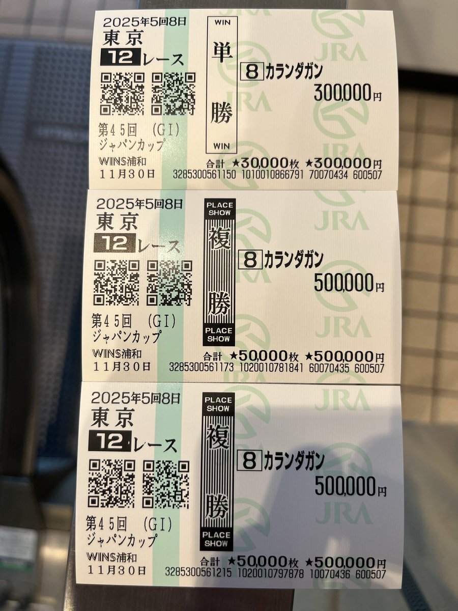 ガランダガン、ジャパンカップでレコード勝利！ 