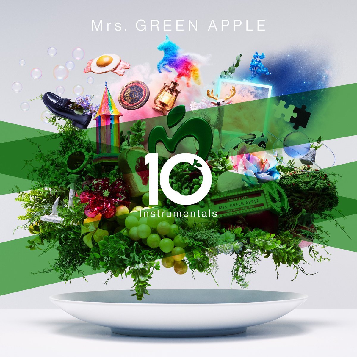 MrsGREENAPPLE、インストアルバムに「道徳と皿」＆「GOOD DAY」追加！ファン歓喜