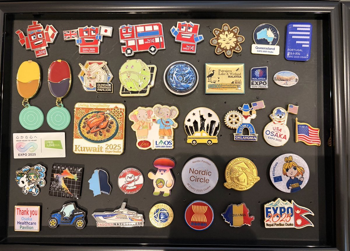 万博ピンバッチ 2025年最新】大阪万博 ピンバッチの人気アイテム - メルカリ