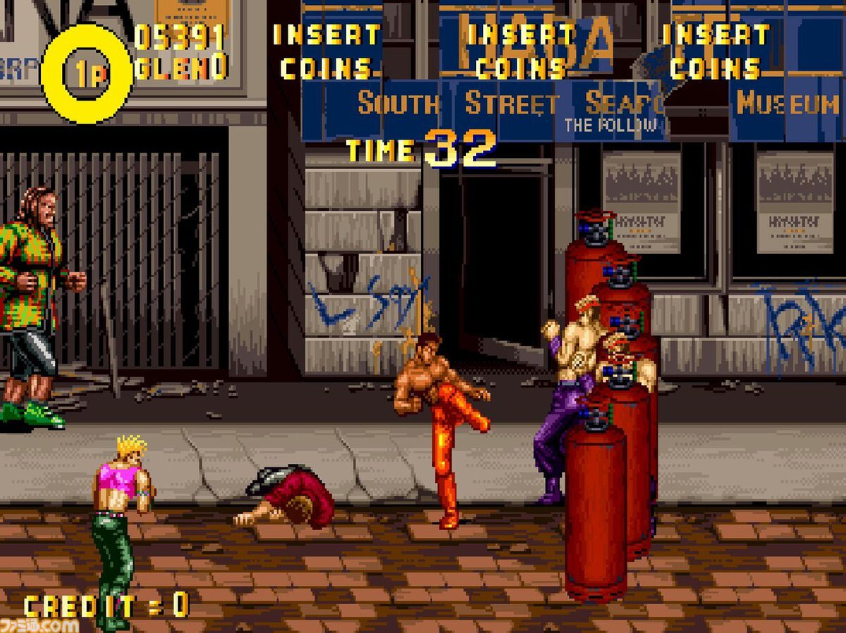 アーケードアーカイブスで闘神ブレイザーズが復活！懐かしのベルトスクロールアクション