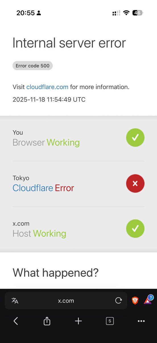 Twitter、11月18日に不具合発生！ユーザーは投稿できない状態に