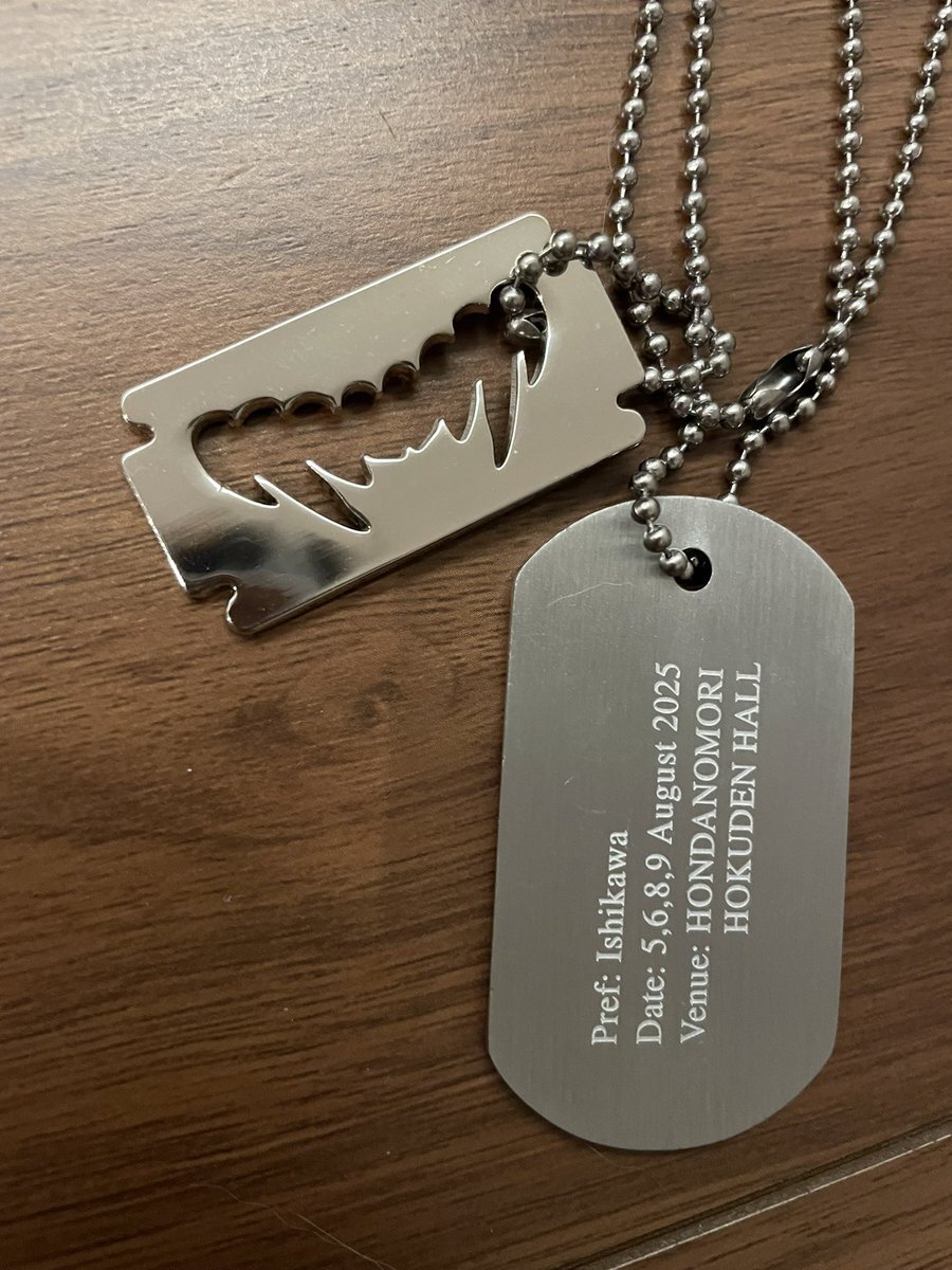 YOASOBI WANDARA Dog Tag 石川 YOASOBI WANDARA Dog Tag 2025 石川 金沢限定 - メルカリ