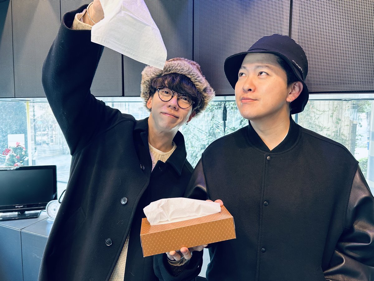 sumika 夜岡健太のトナカイ姿にファン大爆笑！クリスマス特別企画「今夜もムクムク」