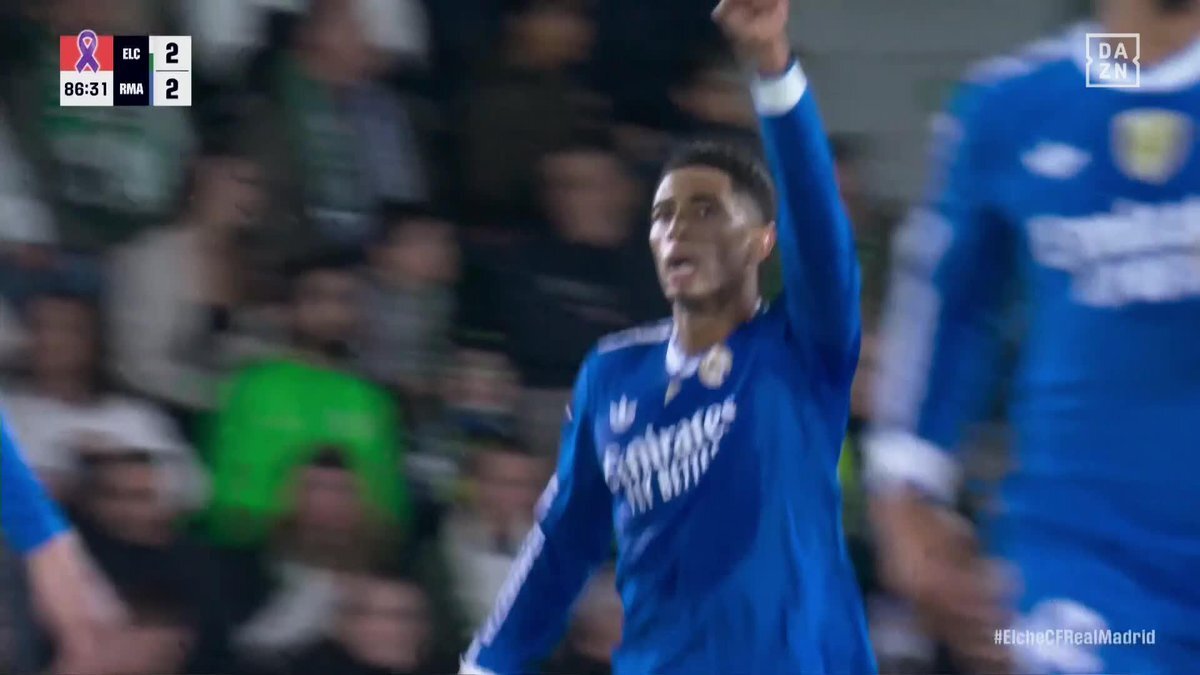 ベリンガム、レアル・マドリードで活躍！ハウセンと2-2のドローに貢献