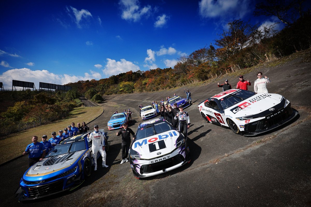 NASCARのデモラン、富士スピードウェイで話題に！