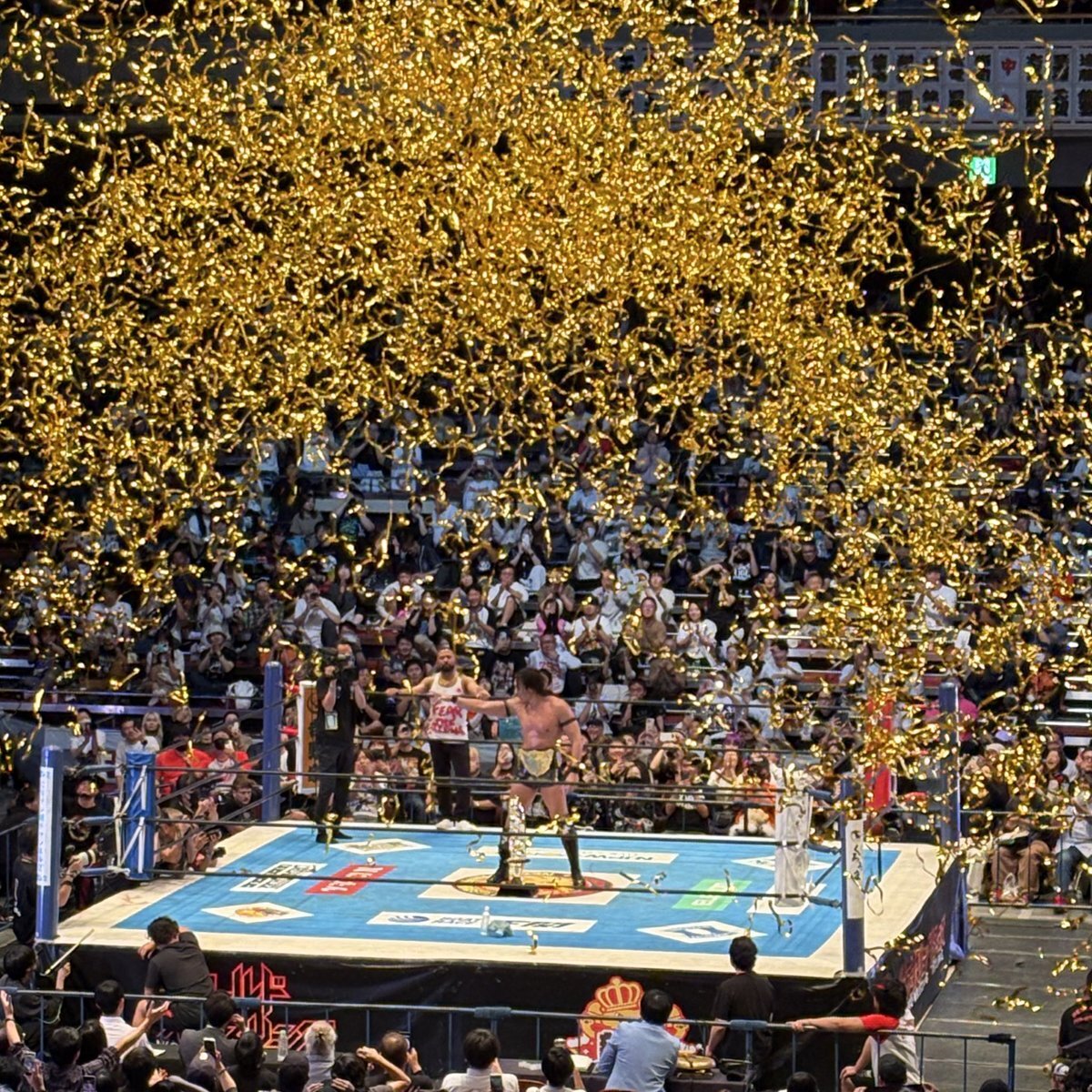 竹下幸之介選手がIWGP世界ヘビー級王座を獲得！