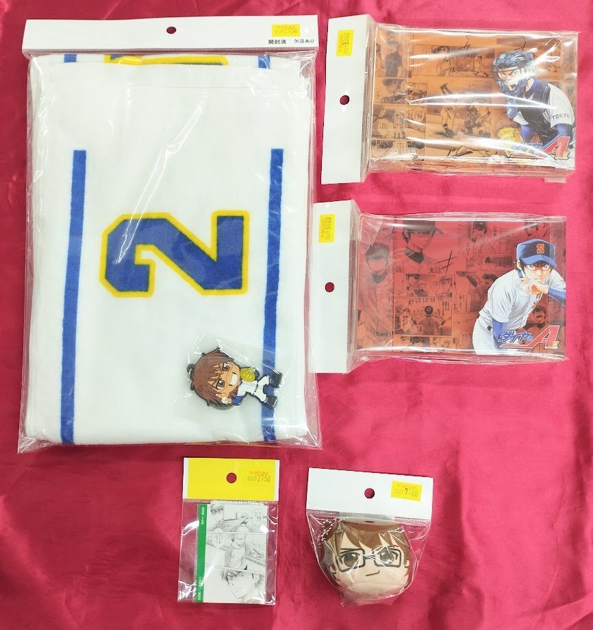 ダイヤのA 展示会 御幸 倉持 色紙 特典 ダイヤのA 原画展 特典 色紙 御幸一也 ダイヤのA 原画展 色紙