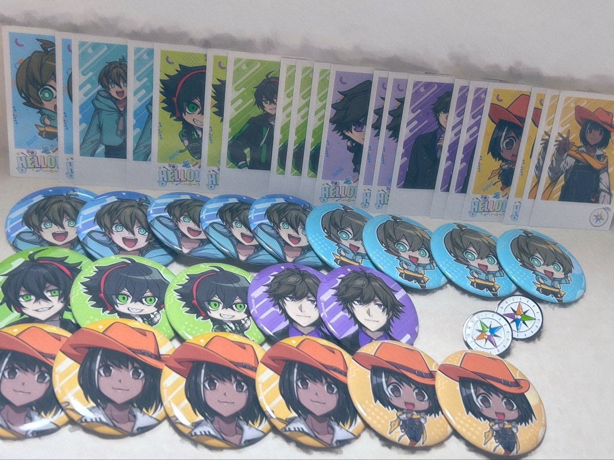 モノパス ワイテルズ POPUP 缶バッジ まとめ売り Amazon.co.jp