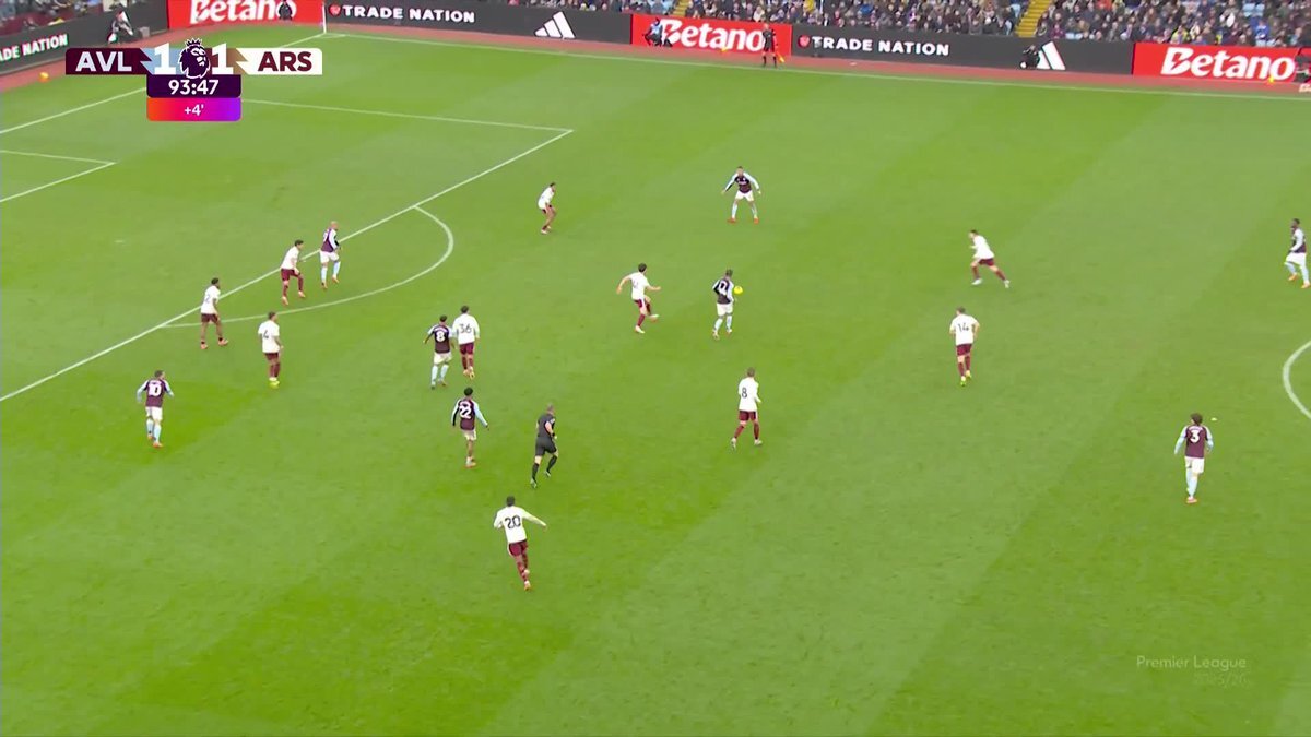 アストン・ヴィラ、ラストプレーでアーセナル撃破！