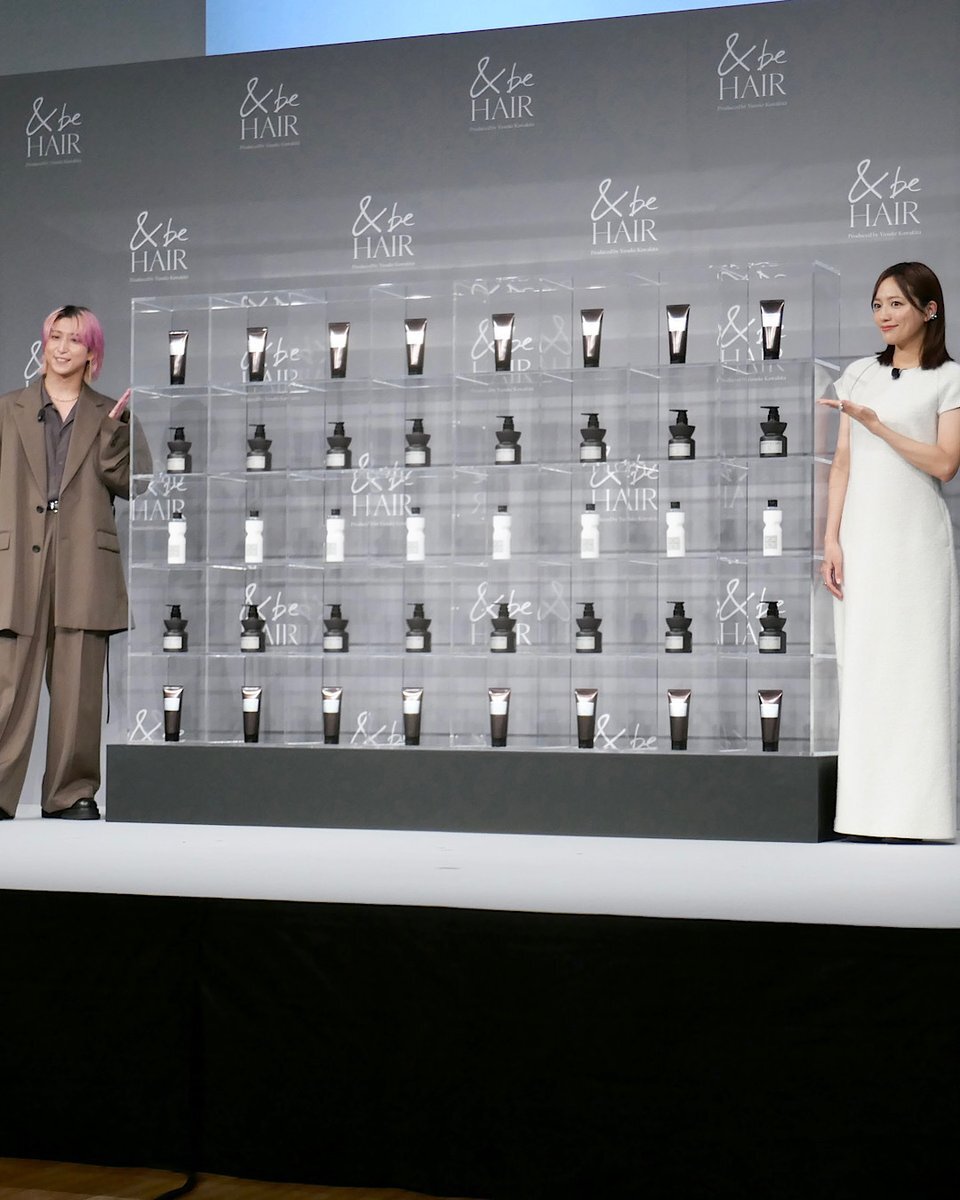 アンドビーヘアの新CM、佐久間大介と川口春奈が共演！