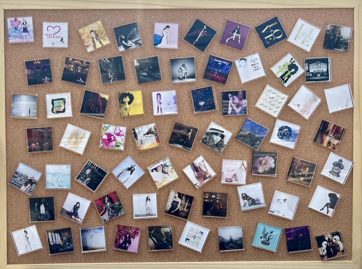 JUJU ジャケットピンズコレクション 56種セット まとめ売り 大量グッズ