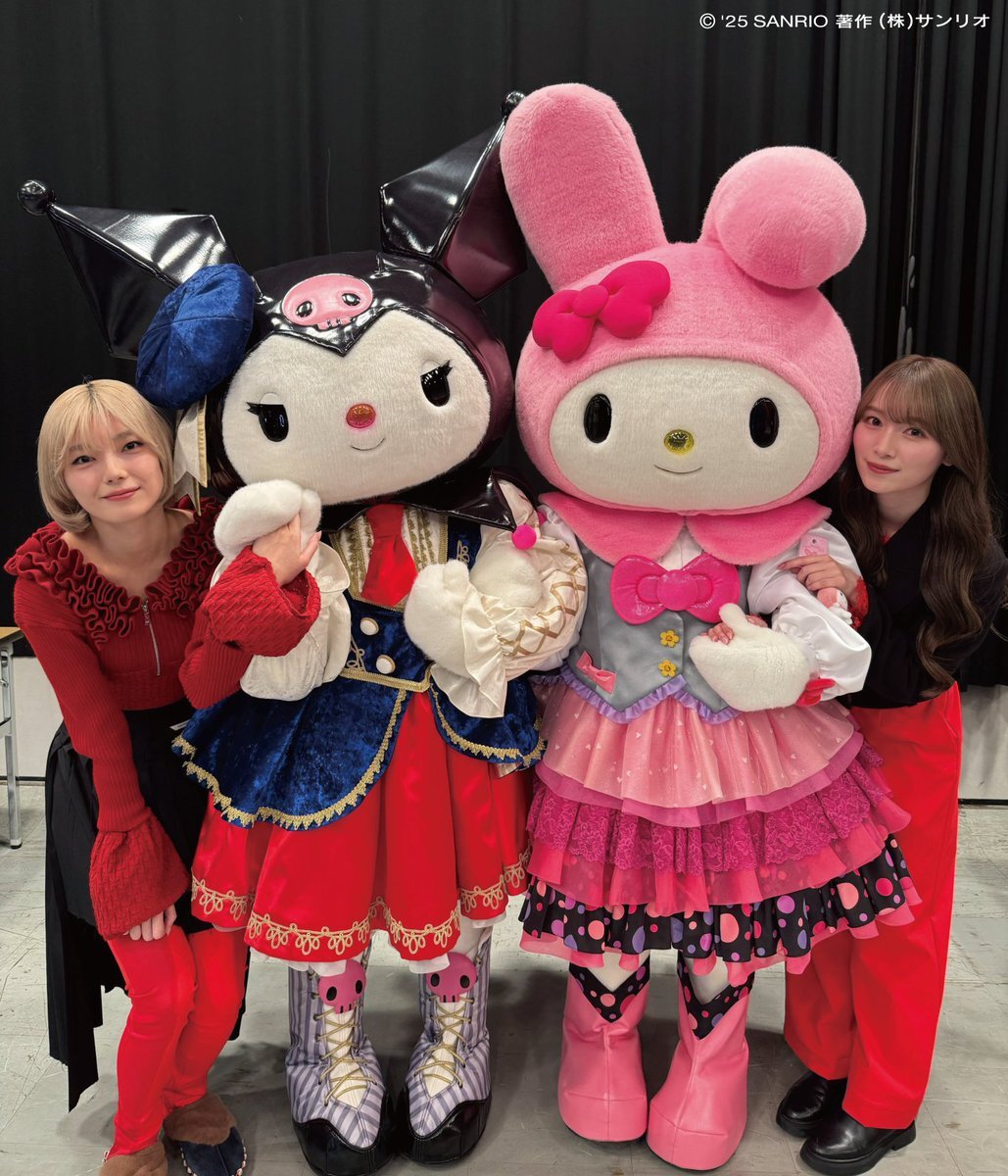 れなかりん、公式にマイメロ＆クロミとコラボ！ファン歓喜