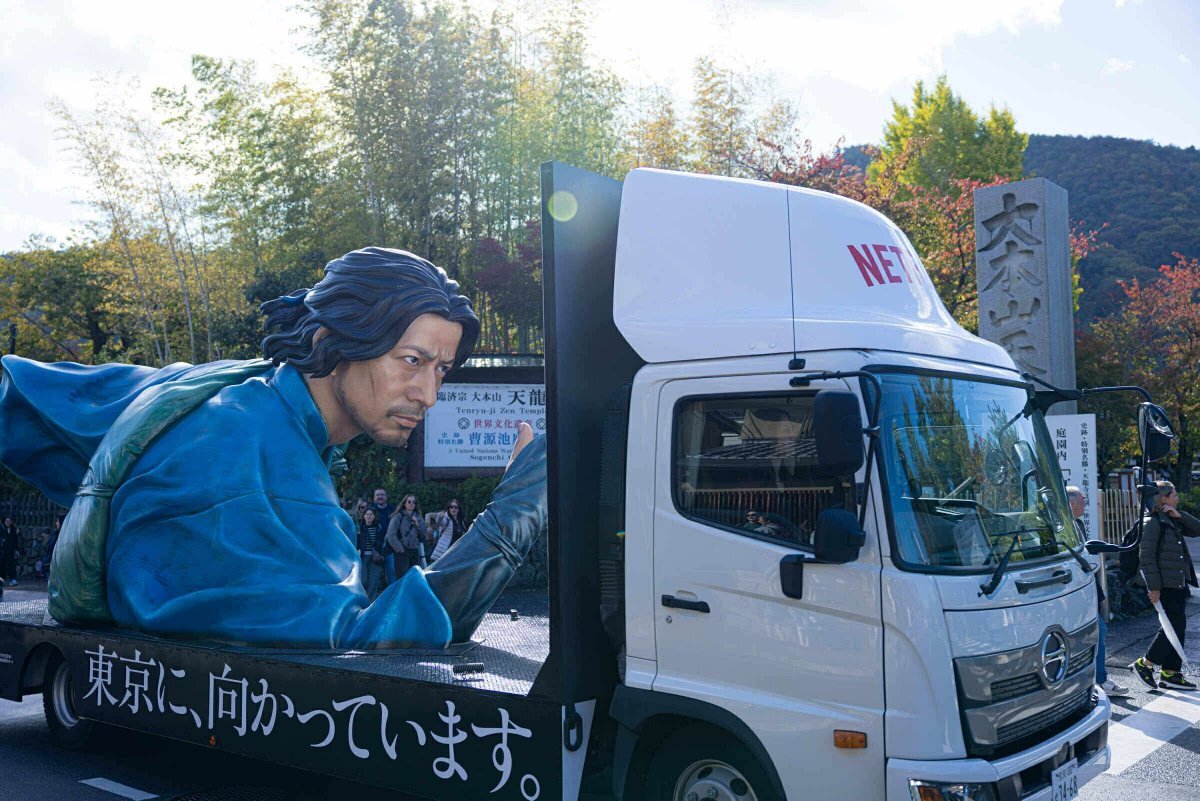 「イクサガミの世界観を表現したトラック、東京へ旅立つ！」